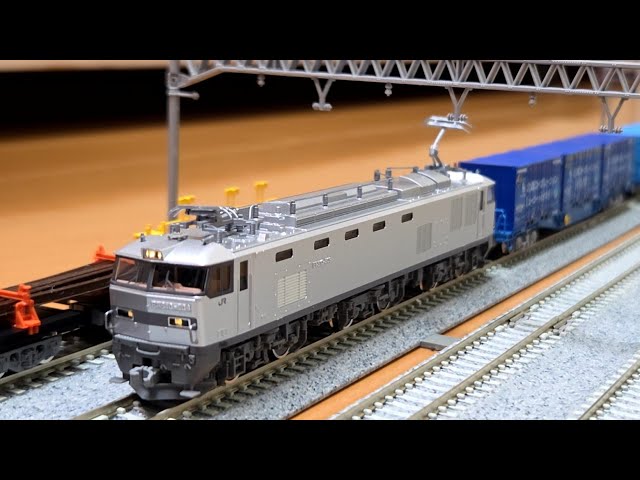 鉄道模型】Nゲージ/銀窯EF510 509号機が牽く貨物列車「4071レ」は前回