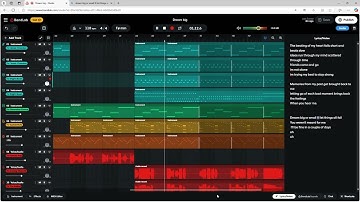 Creating a song on BandLab instead of my fancy Logic Pro x D.A.W