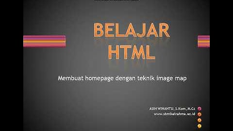 tutorial HTML   image mapper online