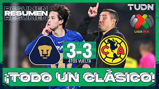 HIGHLIGHTS - Pumas vs América | Liga MX - Quarterfinals - Second Leg Clausura 2026 | TUDN