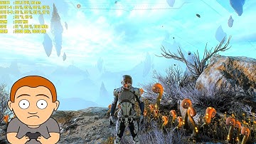 Mass Effect Andromeda Pc GTX 1080 TI Ultra 1440p Frame Rate Performance Test