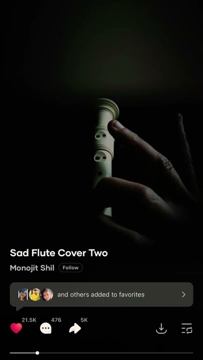 Sad Flute Cover Two | Monojit Shil 🎶🎶🎶