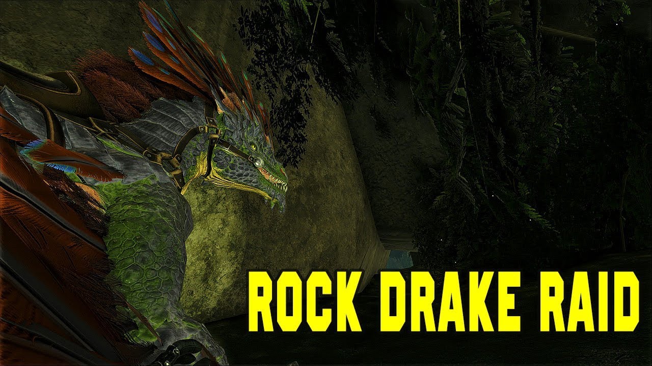 First Ever Rock Drake Raid Aberration Survival 6 Ark Survival Evolved Youtube