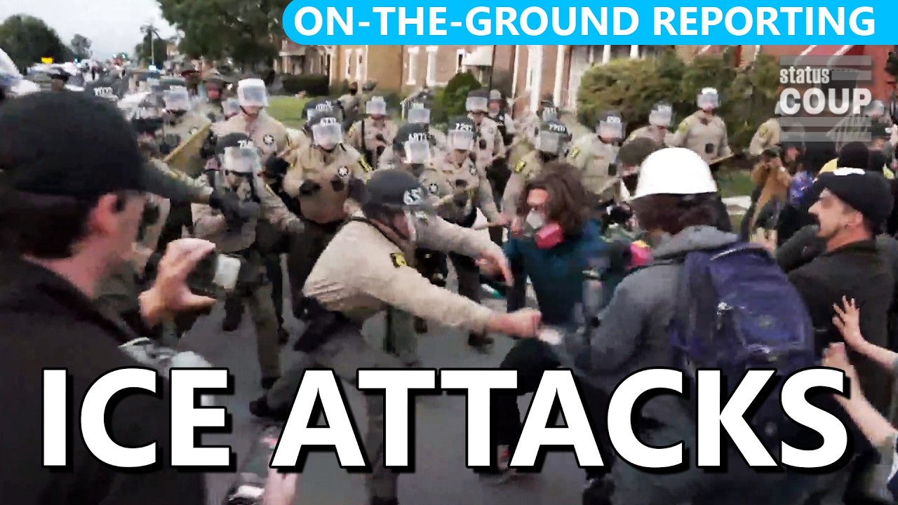 ICE Protesters Try to STOP Police Assault: "THIS IS ILLEGAL!"