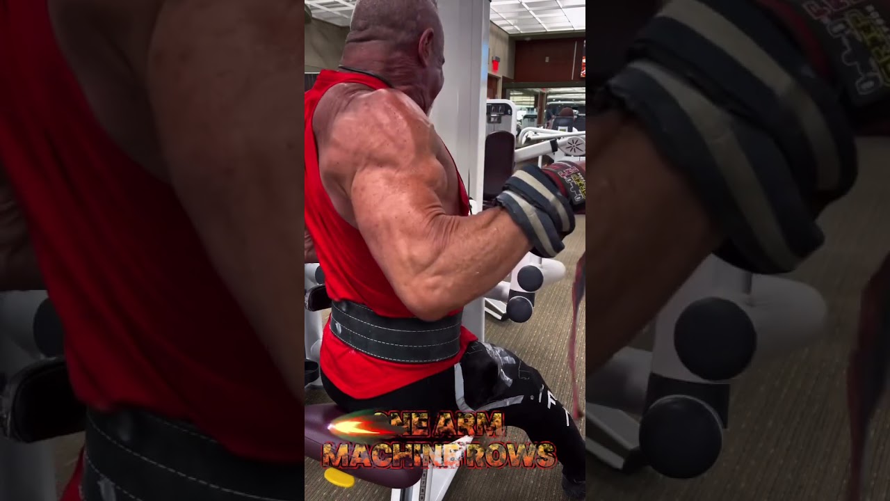BACK THICKNESS ONE ARM MACHINE ROWS #workout #muscle #motivation #exercise #workouttips