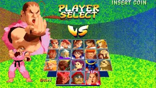 Street Fighter Alpha 2 - Dan Arcade Mode