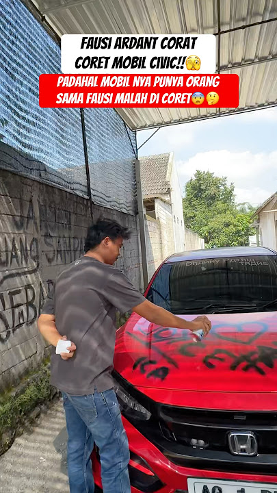 Scribble on someone's car🫣