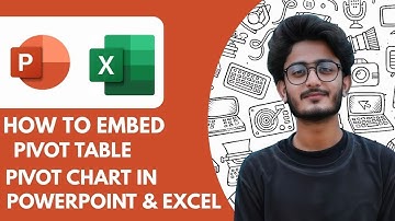 How To Embed a Pivot Table & Pivot Chart in Powerpoint & Excel   - 2025 (Easy Guide)