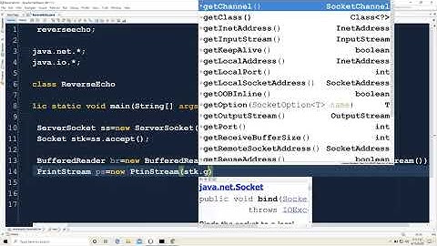 Lecture 27.2: TCP Reverse Echo Server in Java (Step-by-Step) | [Abdul Bari] Java Course