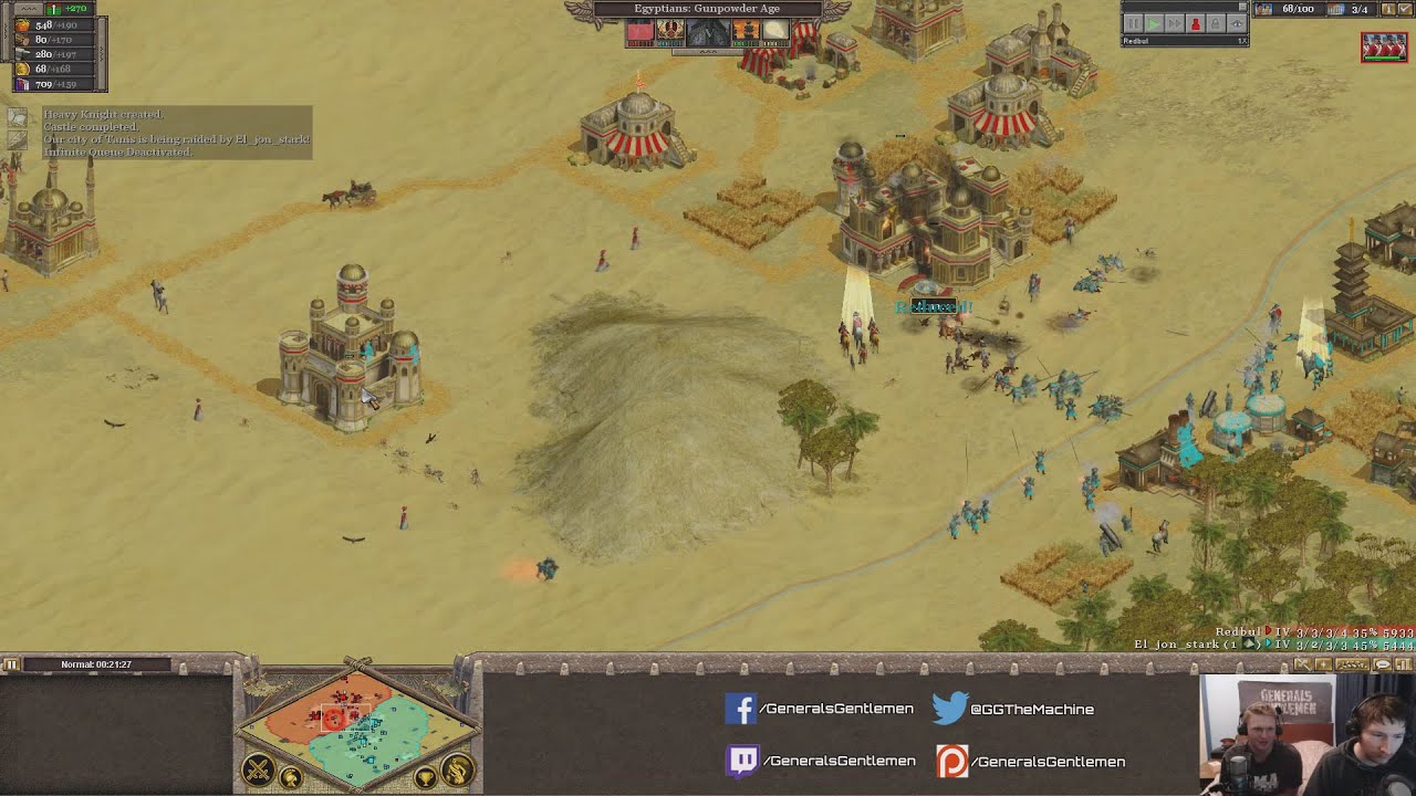 Rise of Nations: Egyptians are wondrous