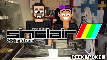 Sinclair ZX Spetrum at The PEEK&POKE Computer Museum