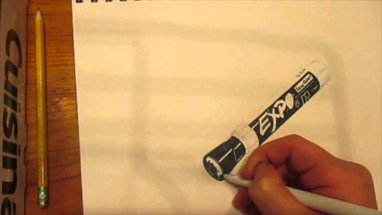 time lapse drawing: Expo marker 