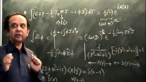 Quantum Field Theory Lecture - 12