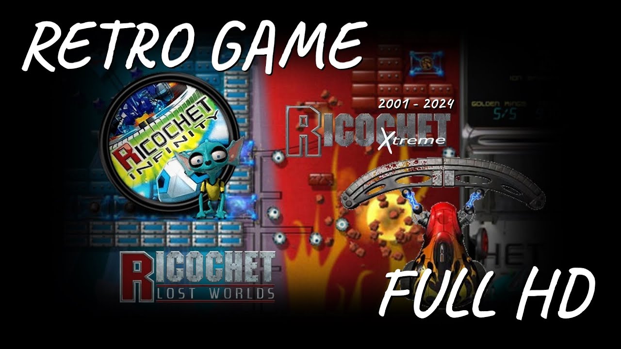 Ricochet Collection - Jucam in 2024 (RETRO Game 2001')