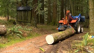 Small Scale Logging - Farmi Winch