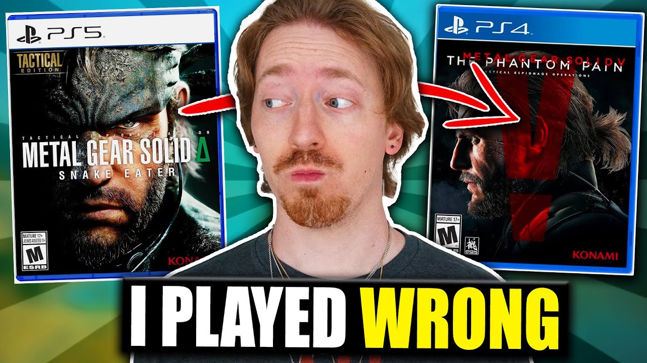 So I tried playing Phantom Pain AFTER MGS 3 Remake...