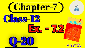 Integration Ex 7.2 Q20 | RBSE Class 12 Maths Chapter 7 | 100% Exam Targeted