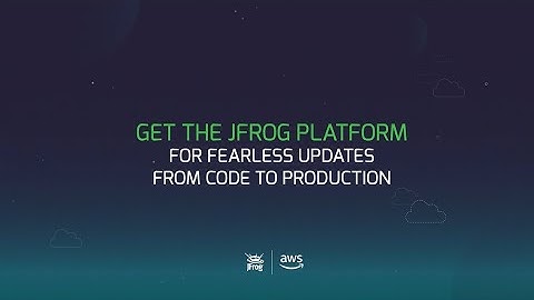 JFrog Platform on AWS
