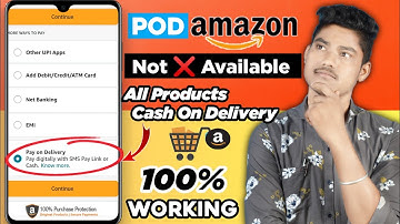 How To Fix Cash on Delivery Problem Amazon Solve 2022 | Pay on Delivery Not Available on Amazon Fix