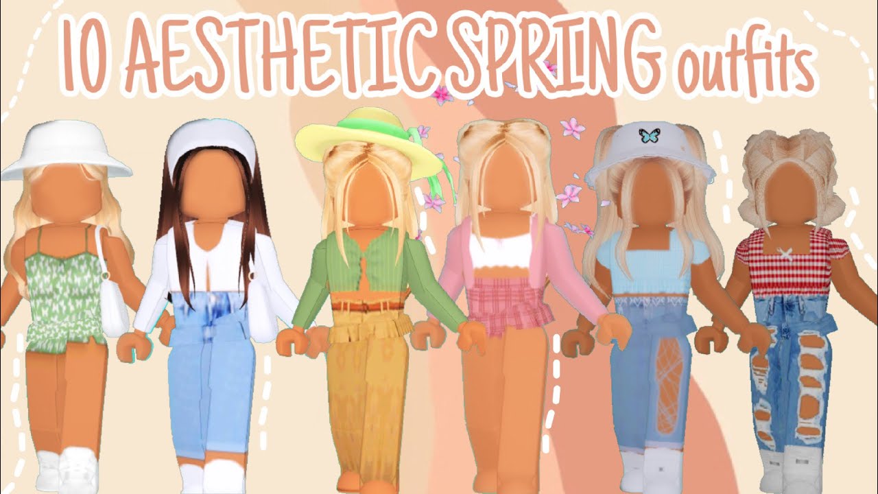 AESTHETIC SPRING OUTFIT CODES for bloxburg|SiimplyDiiana - YouTube