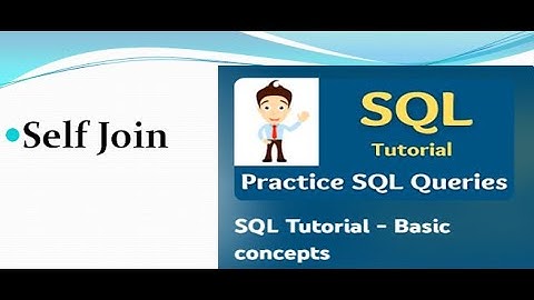 SQL Self Join | Most common interview question