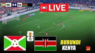 🔴LIVE : BURUNDI vs KENYA | Qualifiers e Football PES 21 Simulation Gameplay