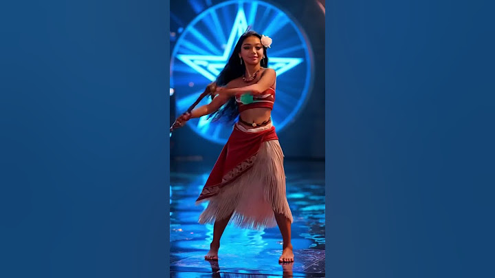 Real Moana on AGT  #agt #americagottalent #fusion #magic  #danceperformance #dance #agtreaction