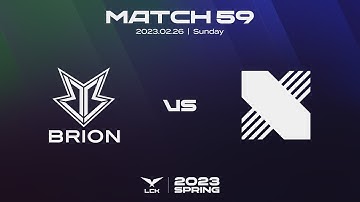 BRO vs DRX | Match59 Highlight 02.26 | 2023 LCK Spring Split