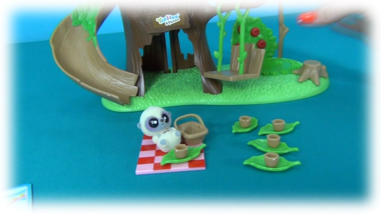 YooHoo and friends in English. Unboxing a Forest set from