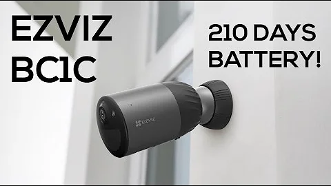 The EZVIZ BC1C Battery Powered Wireless Security Camera Review!