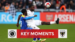 Boreham Wood v AFC Wimbledon | Key Moments | Third Round | Emirates FA Cup 2021-22