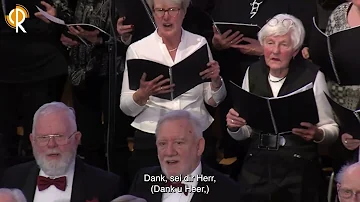 Dank sei dir, Herr. Noord Nederlands Gemengd Koor & Chr. Mannenkoor Stadskanaal o.l.v. Harold kooij