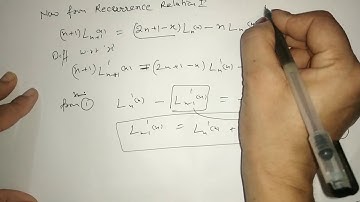Recurrence relations of Laguerre Polynomial