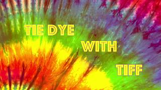 Sunburst Tie Dye Tutorial