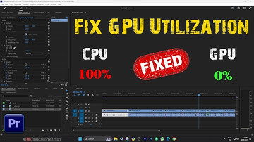 How To Fix GPU Rendering Issue in Adobe Premiere Pro | Premiere Pro Not Using Dedicated GPU