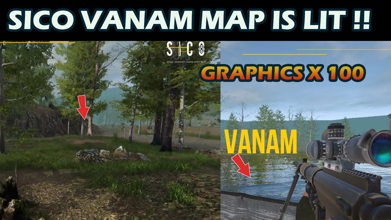 SICO VANAM MAP FIRST LOOK 😍🔥 || SYSTEM REQUIREMENTS 😲 + RELEASE DATE. 😏 || 