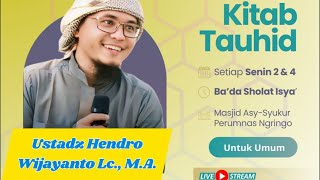 Masjid Asy Syukur Ngringo is live kajian ustadz Hendro Wijayanto Lc., MA.
