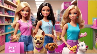 Barbie Story - Barbie and Her Friends Going Shopping | Bedtime Stories for Kids