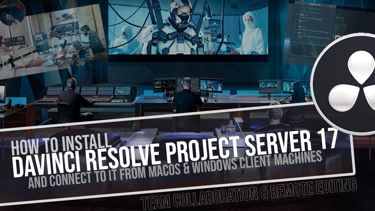 download davinci resolve project server