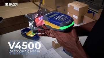Brady V4500 Barcode Scanner | Overview