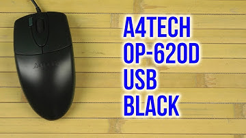 Распаковка A4Tech OP-620D USB Black