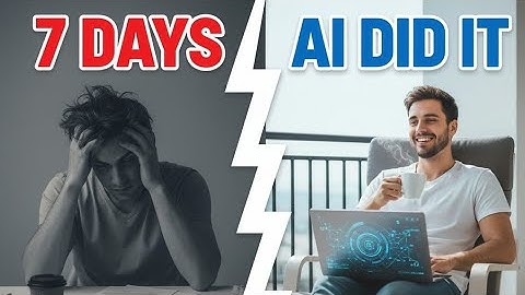 Replaced My Entire Workflow with AI for 7 Days (The Truth About Productivity in 2025)#ai