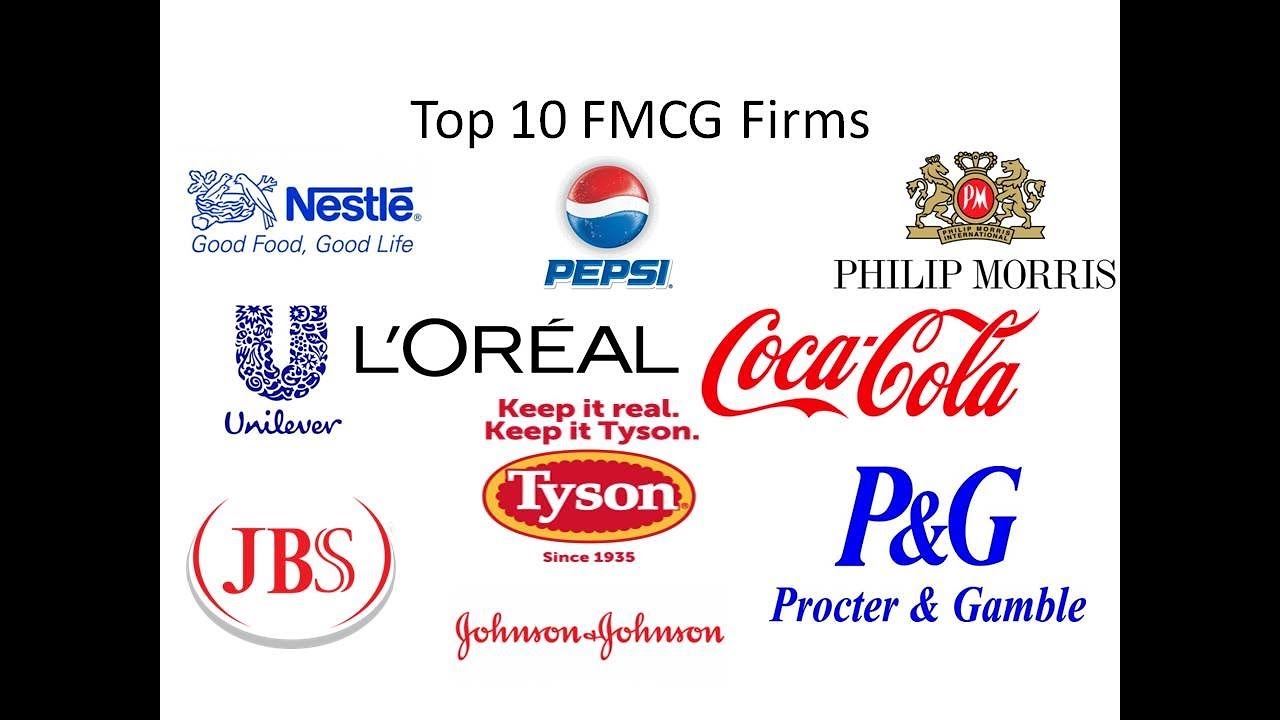 Крупные fmcg. FMCG компании. FMCG бренды. Топ 10 FMCG компаний. FMCG компании в России.