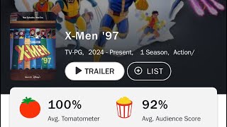 X-Men ‘97 Is The HIGHEST Rated TV Show of 2024, 100% On Rotten Tomatoes?!?
