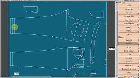 Các chức năng Link cơ bản trong phần mềm Lectra Modaris