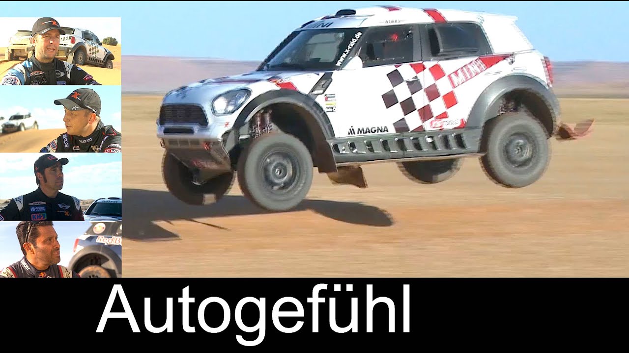 neuero ship unloader 2016 Rallye Dakar desert training with Mini All4 Racing & driver interviews - Autogefühl