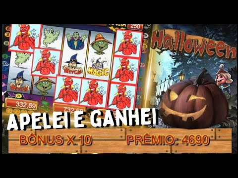 APELEI.... NÃO ESTAVA PAGANDO E RESOLVI USAR A ESTRATEGIA QUE PAGA NO HALLOWEEN SINUQUINHA SLOTS..??