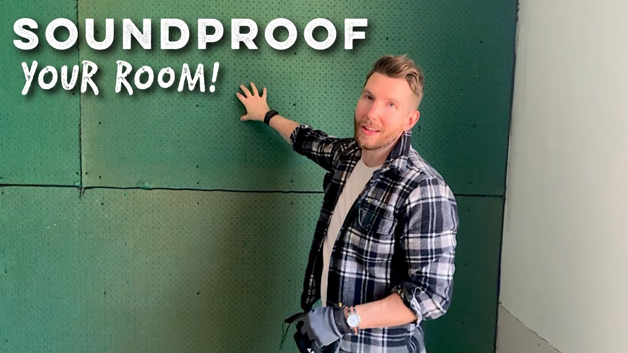 Affordable Soundproofing with SONOpan! (How to Soundproof a Room) YouTube