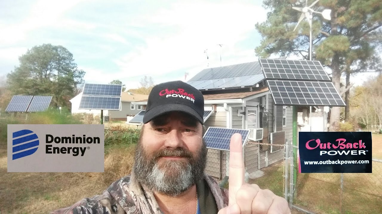 Solar And Wind Home Power Bill 8.51 / "1" kWh November 2017 By KVUSMC YouTube