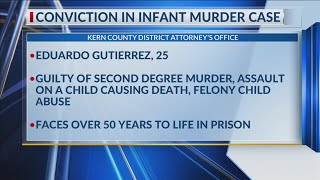 Bakersfield man guilty of murder in 3-week-old son’s death